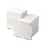 Zebra Single Side USB Card Printer Box of 500 White PVC Cards