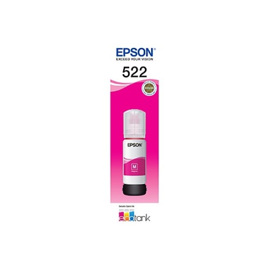 Epson T522 Magenta EcoTank Ink - C13T00M392