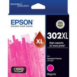 Epson 302XL High Yield Magenta Ink Cartridge