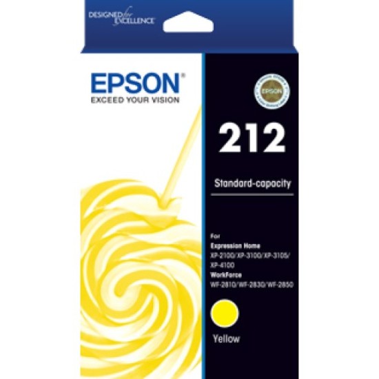 Epson 212 Yellow Ink Cartridge