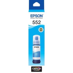 Epson T552 Cyan EcoTank Ink - C13T06W292