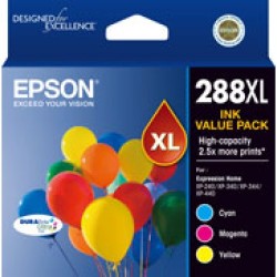 Epson 288XL Colour Ink 3 Pack