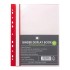 OSC Binder Display Book A4 20 Pocket Red