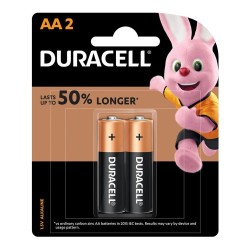 Duracell Coppertop Alkaline AA Battery - 2 Pack