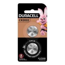 Duracell Lithium Coin CR2032 Battery - 2 Pack