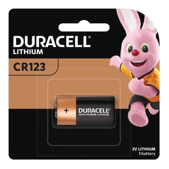 Duracell Security CR123 Battery