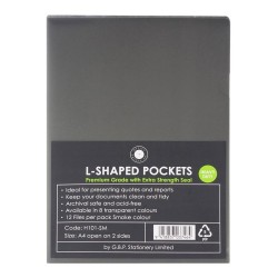 OSC L Shaped Pockets A4 Smoke Pack 12