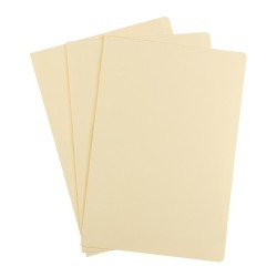 Manilla File Folders Foolscap Buff - 50 Pack